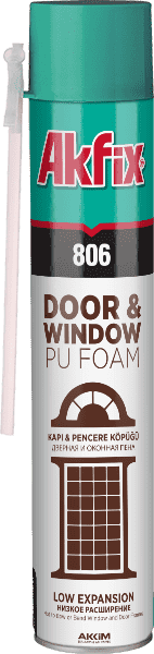 806 ДЛЯ ОКОН И ДВЕРЕЙ ПОЛИУРЕТАНОВАЯ ПЕНА