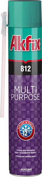 812 МНОГОЦЕЛЕВАЯ ЗИМНЯЯ МОНТАЖНАЯ ПЕНА -12°C